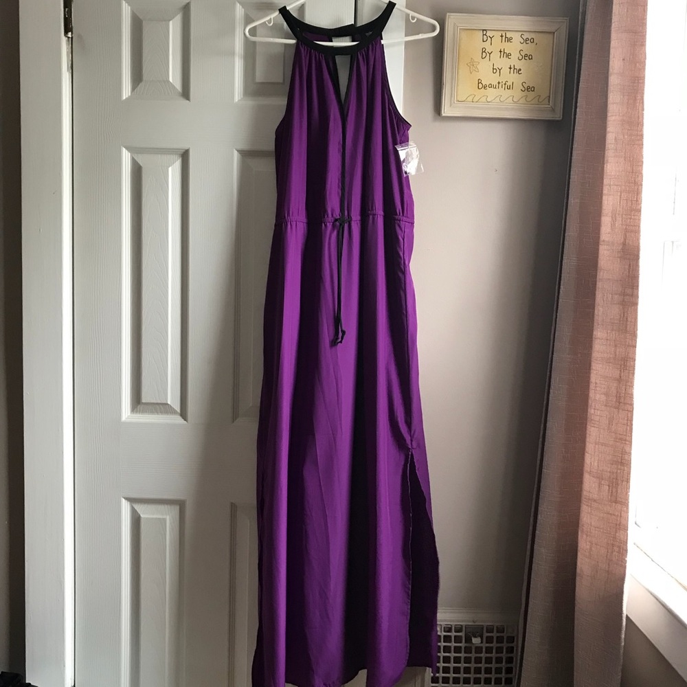 NWT Mossimo silk maxi dress